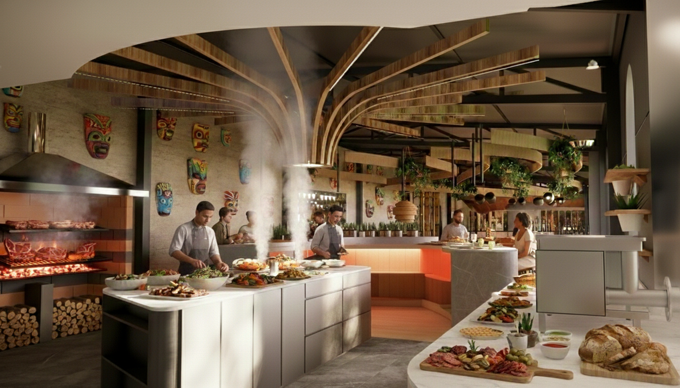 La Autoría — Cocina abierta de fuego · Miami